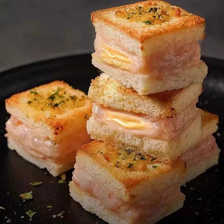 蒜香虾滑芝士吐司三明治营养早餐半成品面包懒人早饭充饥夜宵零食,淘宝优惠券,粉丝福利购,淘宝优惠卷