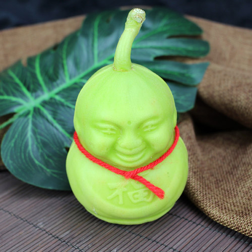 福娃人参果水果人参娃娃果人形长寿果贡果甜瓜节日礼品罕见水果 - 图0