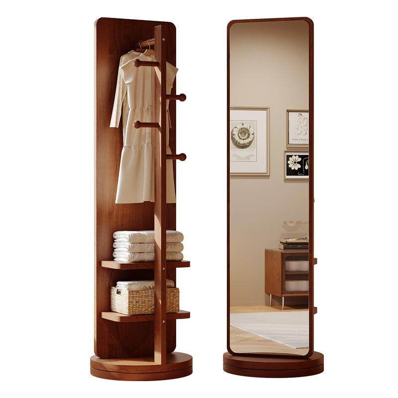 拉车套罩旋转全身镜落地镜家用卧室可移动试衣大镜子带挂衣帽架一,淘宝优惠券,粉丝福利购,淘宝优惠卷