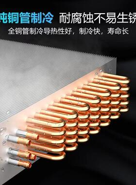 风冷子母柜商用上冷藏下冷冻双温后厨房不锈钢保鲜冰箱冰柜工作台