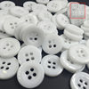 Cufflinks, shirt buttons, round, small, white buttons, clothes, jackets, men's suits, transparent inner buttons, small buttons, resin