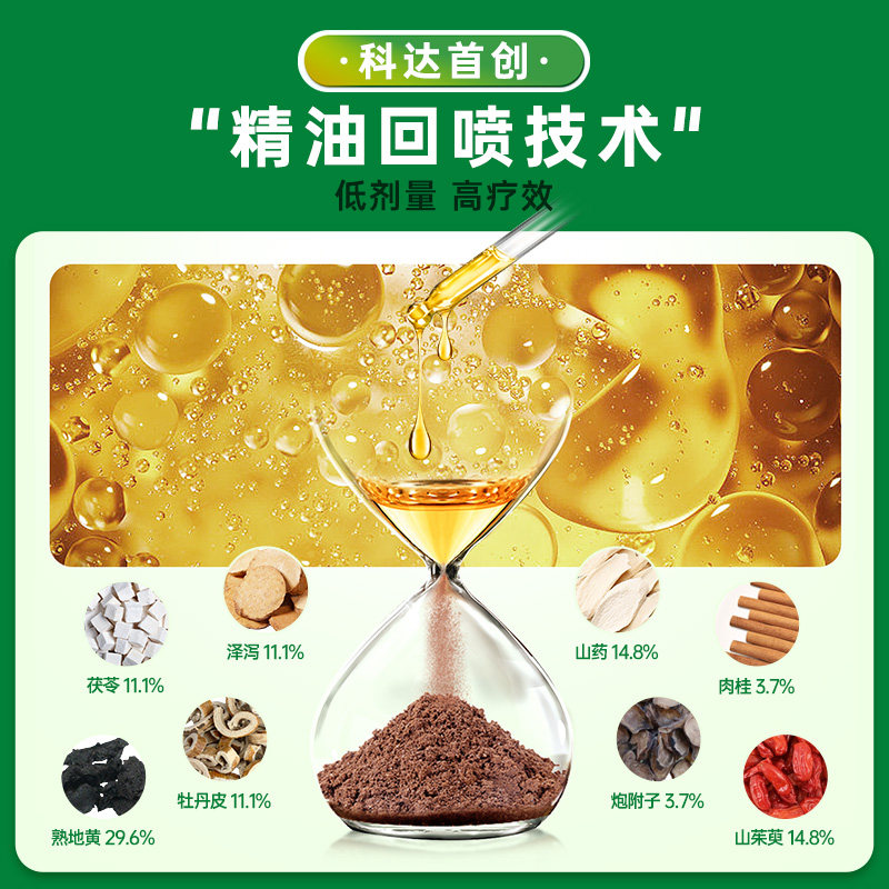 科达制药八味地黄丸颗粒金匮肾气丸同方男性补肾非六味