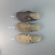 DAOWAI Birkenstock shoes from outside the island, half-toe corduroy pattern cork slippers, casual retro Boston Birkenstock shoes for men and women