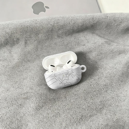 抽象几何适用于airpods4/3苹果耳机airpods3pro高级感嘻哈韩国进口菲林潮流保护套airpods4pro2壳个性艺术 - 图1