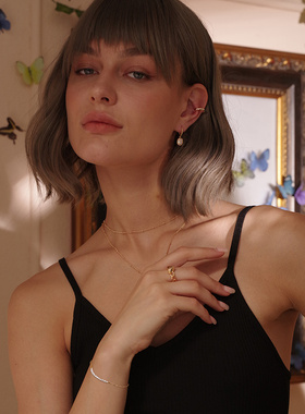 fettero 铜合金手链 【珍珠手链】高定设计时尚气质轻奢百搭手饰