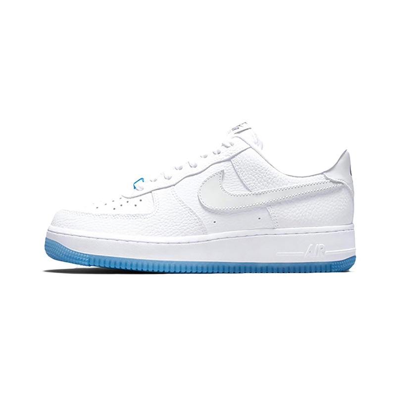 【自营】Nike/耐克AF1白蓝变色龙热感应空军一号板鞋女DA8301-101-图0