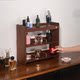 Solid wood multi-layer cup storage rack