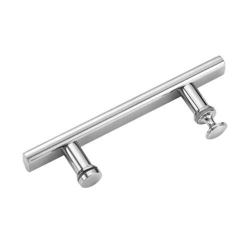 淋浴房拉手304 卫生间玻璃门拉手不锈钢浴室移门把手孔距440扶手 - 图3