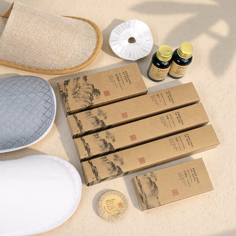 高档民宿一次性用品全套宾馆旅游酒店专用牙刷牙具拖鞋洗漱套装,淘宝优惠券,粉丝福利购,淘宝优惠卷