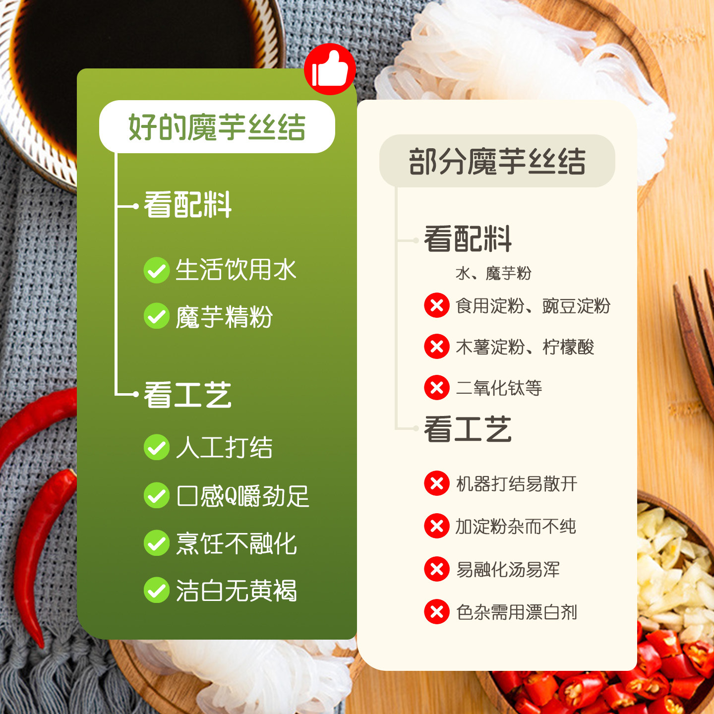 Lao Xiangshi low-calorie 0-fat konjac silk knot Oden hot pot ingredients konjac powder production hand-knotted large size