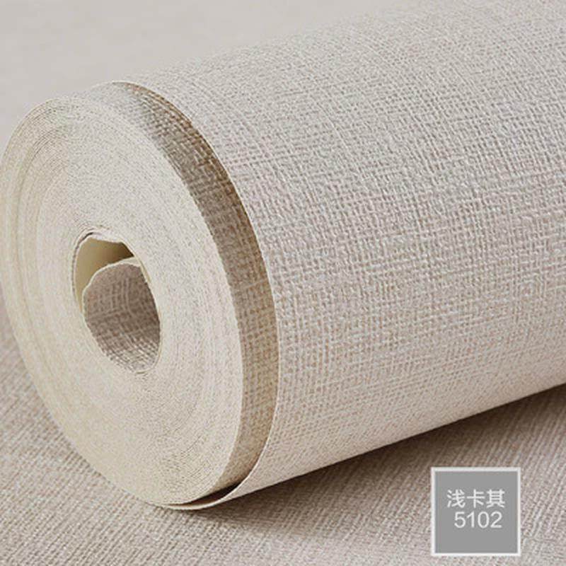 日式仿真亚麻色素色防水壁纸现代简约客厅卧室酒店餐厅PVC墙纸,淘宝优惠券,粉丝福利购,淘宝优惠卷