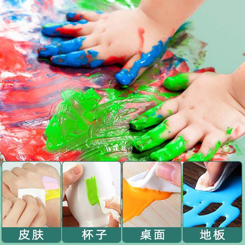 儿童画画工具绘画套装颜料无毒水彩画幼儿园小孩美术专用3岁手指,淘宝优惠券,粉丝福利购,淘宝优惠卷