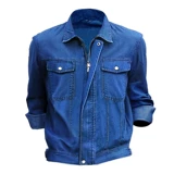 Хлопковый джинсовый тонкий комбинезон, дышащий износостойкий лонгслив, защита от ожогов