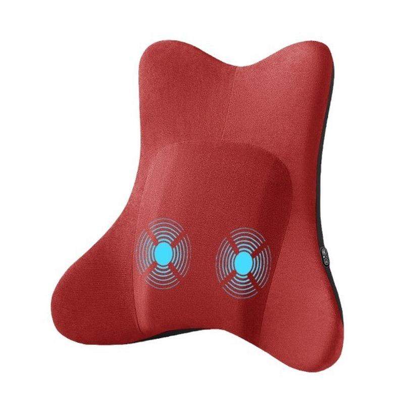 汽车靠垫腰垫按摩车载靠背腰垫护腰电动加热座椅司机腰部支撑套装,淘宝优惠券,粉丝福利购,淘宝优惠卷