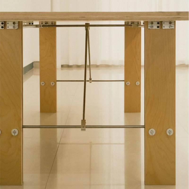 不锈钢光轴桌桦木岛台餐桌家用客厅办公室泡茶台工作台海洋板,淘宝优惠券,粉丝福利购,淘宝优惠卷