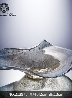 轻奢玻璃球大果盘现代创意家居客厅茶几餐桌软装样板间摆件