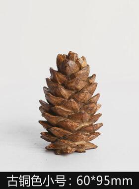 创意摆件家居饰品客厅北欧现代轻奢ins松果电视柜茶几酒柜装饰品