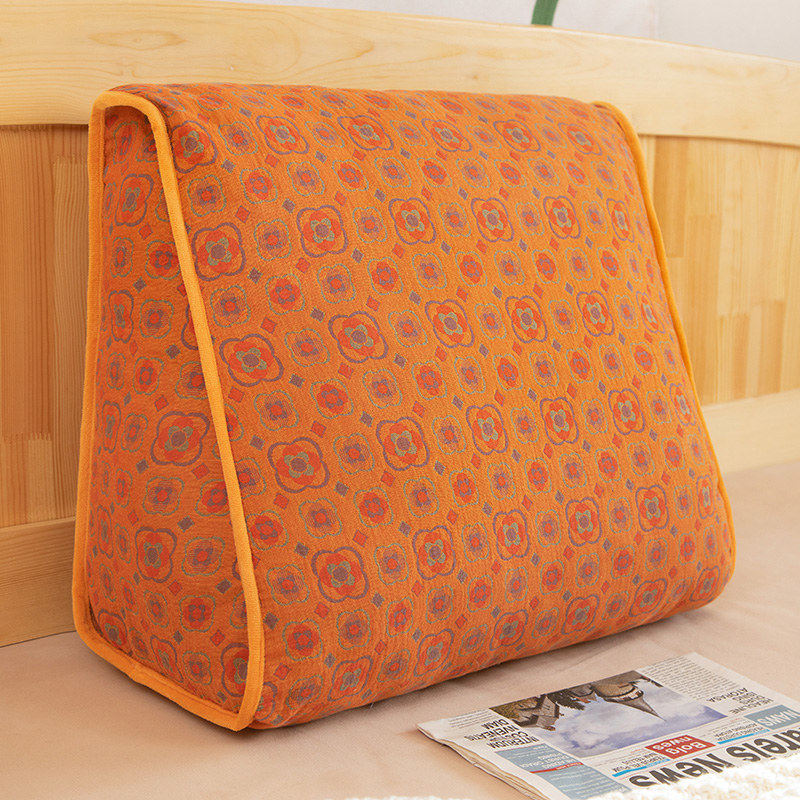 三角床头靠垫软包大靠背垫宿舍床上护腰女生睡觉枕头抱枕沙发北金,淘宝优惠券,粉丝福利购,淘宝优惠卷