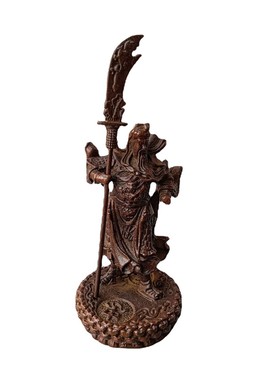 厂家批发铜器关公小摆件工艺精湛包浆醇厚型态完整