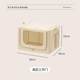 Anqin's new tea card storage box fabric foldable PP board partition storage bedroom clothing large capacity 100-size box