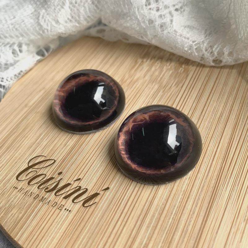 原创狗眼diy手工玩偶配件羊毛毡戳戳乐仿真动物玻璃眼 猎犬,淘宝优惠券,粉丝福利购,淘宝优惠卷