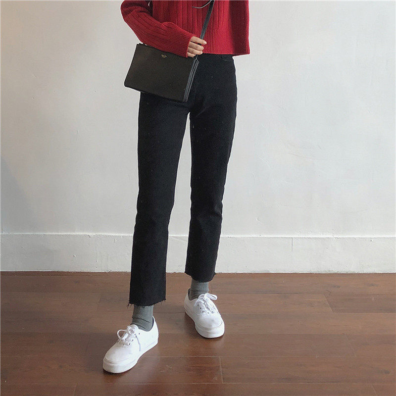 大码女裤黑色九分裤胖妹妹百搭宽松梨形身材显瘦直筒子,淘宝优惠券,粉丝福利购,淘宝优惠卷