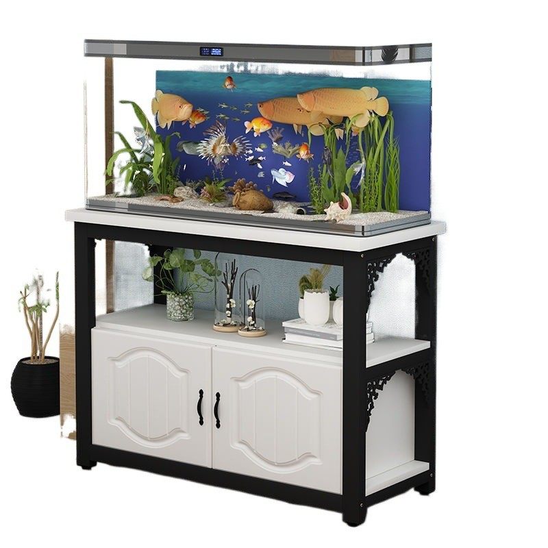 麓f钢木欧式鱼缸底柜金属底座底架不锈钢草缸鱼缸架子水族箱底柜,淘宝优惠券,粉丝福利购,淘宝优惠卷