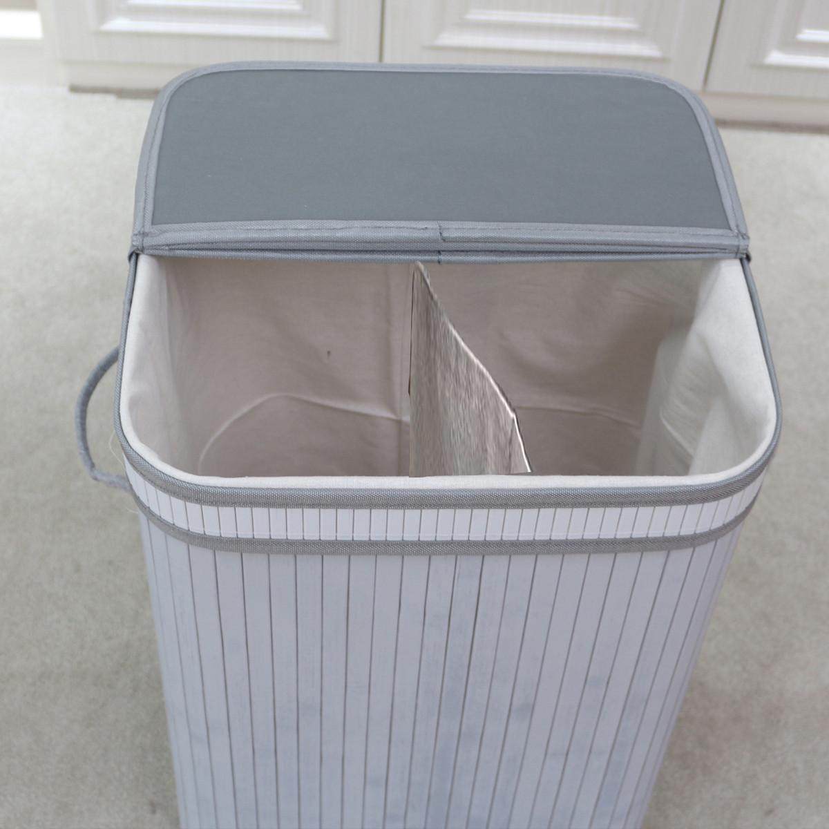 可折叠竹编带扣盖大容量漆灰洗衣篮藤编方形多色收纳筐脏衣篓,淘宝优惠券,粉丝福利购,淘宝优惠卷