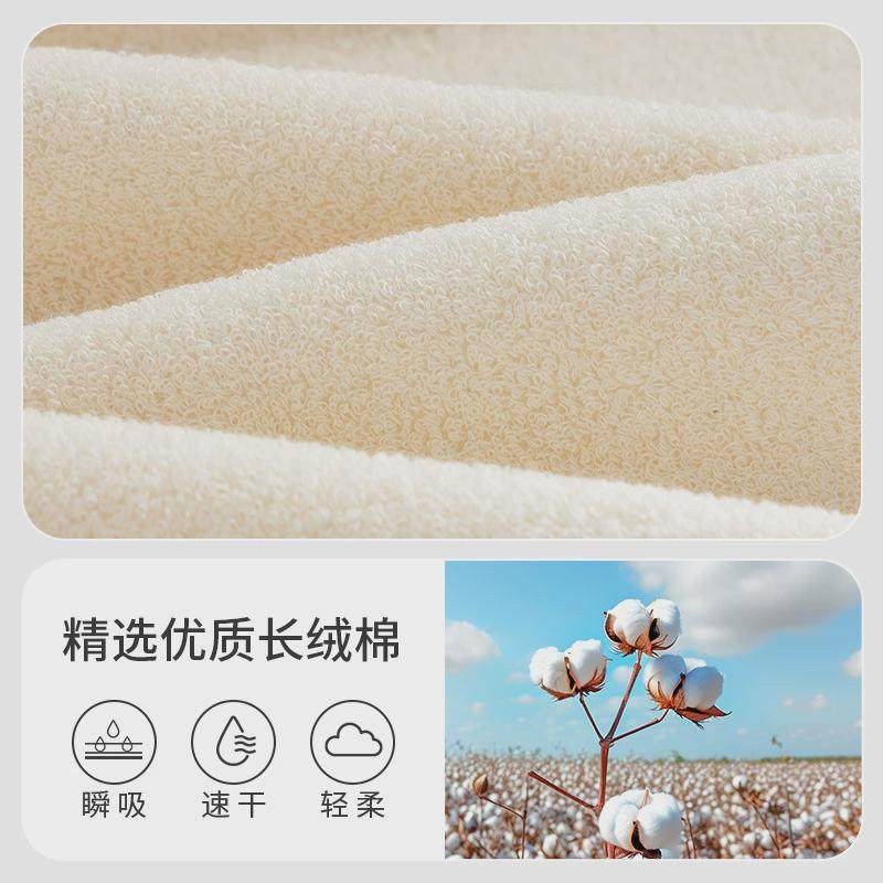 红嘴鸟纯棉毛巾成人洗脸吸水A类棉纱高档老年人洗澡速干浴巾套组,淘宝优惠券,粉丝福利购,淘宝优惠卷