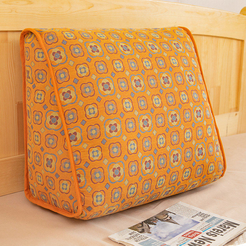 三角床头靠垫软包大靠背垫宿舍床上护腰女生睡觉枕头抱枕沙发北金,淘宝优惠券,粉丝福利购,淘宝优惠卷