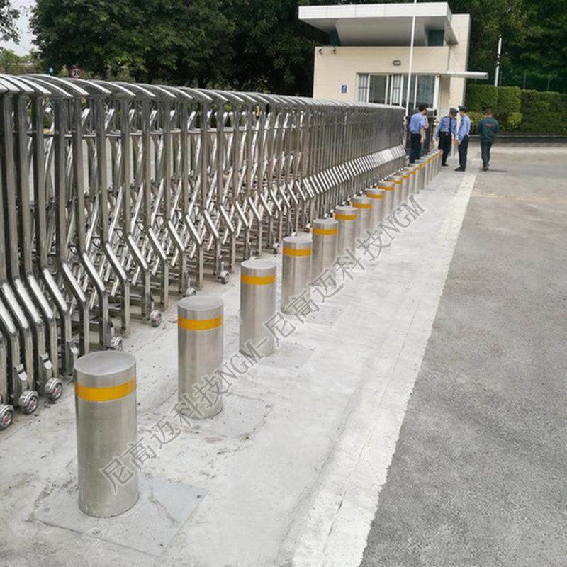 热销304不锈钢电动液压防撞柱小学直径遥控伸缩219门口自动升降车,淘宝优惠券,粉丝福利购,淘宝优惠卷