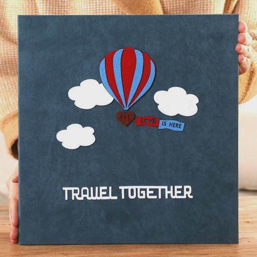 相册本家庭大容量宝宝成长相册记录插页式儿童5寸6收纳照片影集纪 - 图0