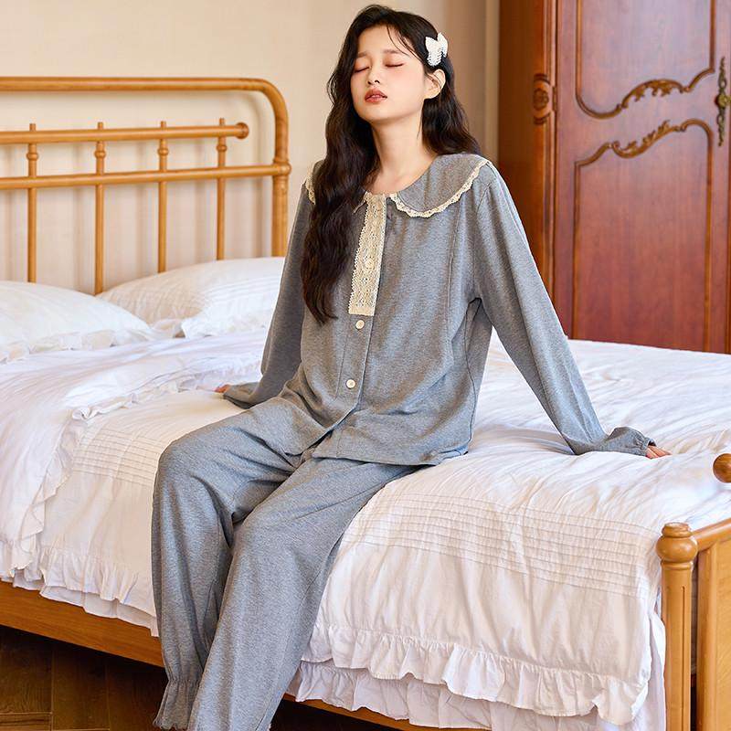 珈莹艾月子服秋冬产后磨毛哺乳居服怀孕期春秋待产喂奶孕妇睡衣,淘宝优惠券,粉丝福利购,淘宝优惠卷