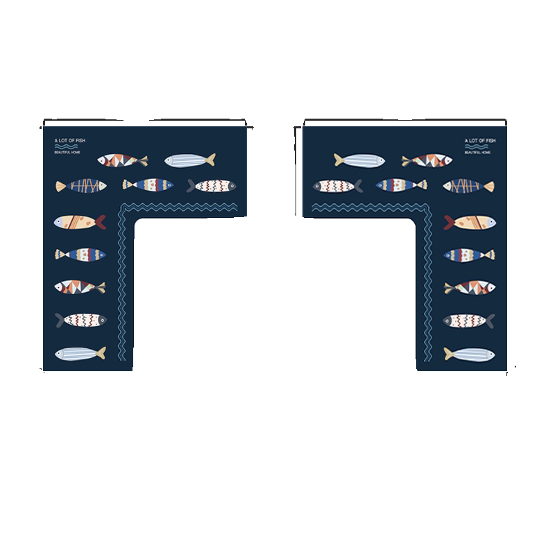 厨房专用地垫L形整块吸水防油脚垫防滑耐脏可擦免清洗地毯满铺垫,淘宝优惠券,粉丝福利购,淘宝优惠卷