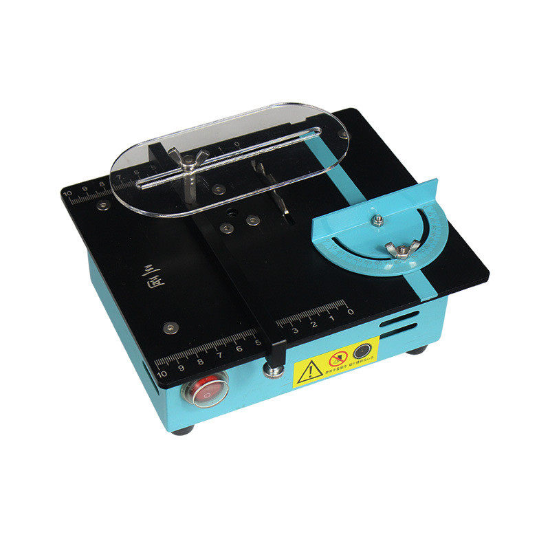 迷你96w可升降亚克力软木金属桌面打磨蓝色小台锯,淘宝优惠券,粉丝福利购,淘宝优惠卷