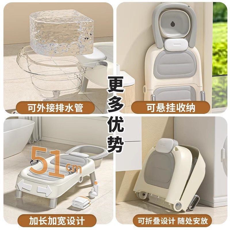 洗头发躺椅孕妇儿童洗头椅月子洗头神器可折叠成人用大号洗头床,淘宝优惠券,粉丝福利购,淘宝优惠卷
