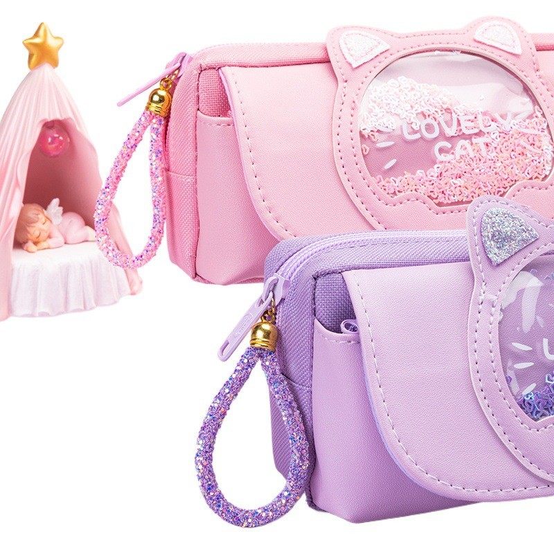 笔袋小学生女孩文具盒女日系2024新款流行文具袋文具中学生幼儿园,淘宝优惠券,粉丝福利购,淘宝优惠卷