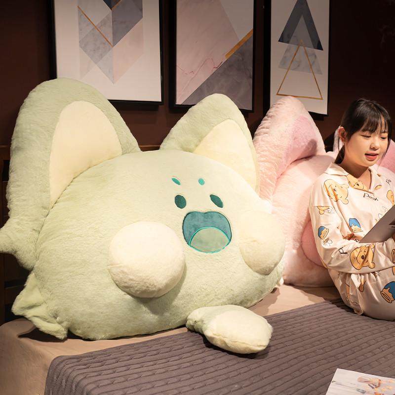 嘟嘟猫床头软包靠垫嘟嘟喵抱枕大靠枕学生宿舍床上儿童看书靠,淘宝优惠券,粉丝福利购,淘宝优惠卷