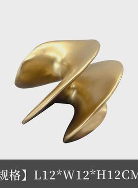 现代简约异形螺旋摆件家居桌面创意软装彩色个性艺术人气饰品