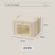 Anqin's new tea card storage box fabric foldable PP board partition storage bedroom clothing large capacity 100-size box