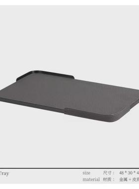 现代轻奢风样板间飘窗托盘摆件售楼处样板间主题创意搭配软装饰品