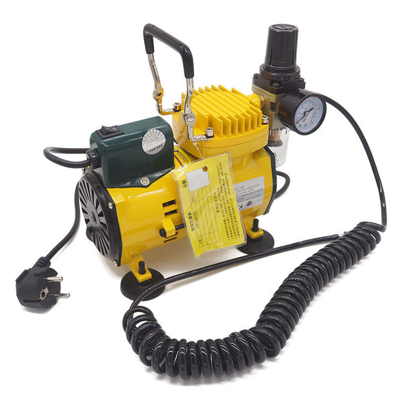 气泵迷你型模型喷笔空压机彩绘画裱花喷枪喷泵压缩机可调气压泵,淘宝优惠券,粉丝福利购,淘宝优惠卷