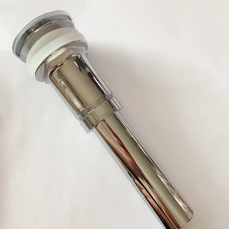 镀铬全铜玻璃盆弹跳下水 大盖子无孔下水器 有孔蘑菇头欧式电镀,淘宝优惠券,粉丝福利购,淘宝优惠卷