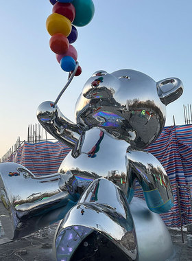 源头大型不锈钢雕塑园林景观户外工厂雕塑公园广场铸铜人物雕塑