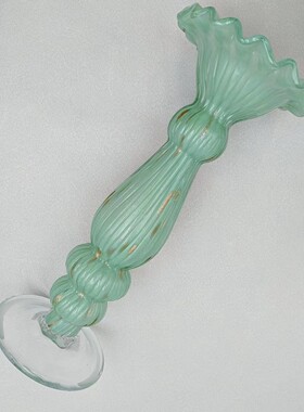 琉璃石榴网红花瓶ins风欧式轻奢高颜值客厅玻璃花瓶装饰摆件