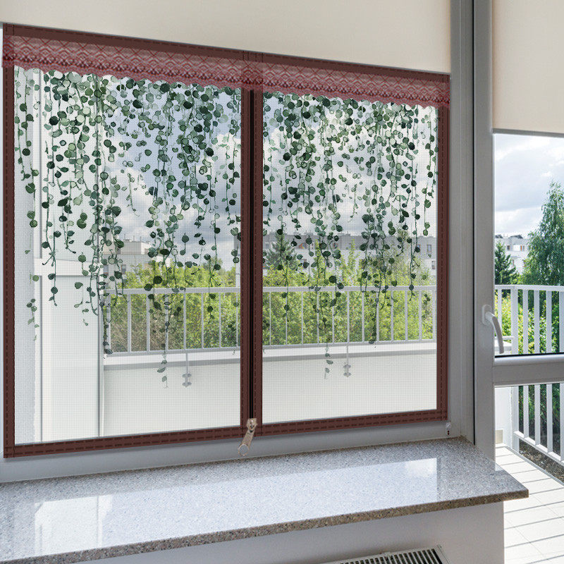 窗帘自装隐形家用防蚊纱窗纱网自粘式窗户门帘魔术贴沙窗磁吸定制,淘宝优惠券,粉丝福利购,淘宝优惠卷