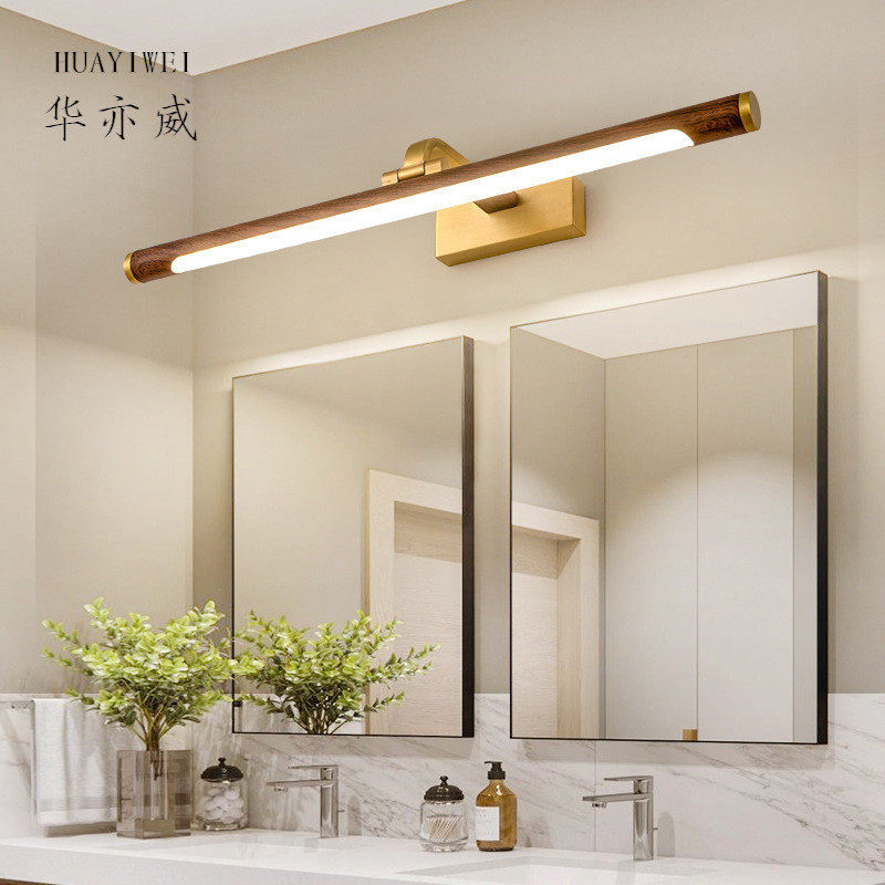 万华现代简约全铜镜前灯防水防雾卫生间浴室梳妆台洗手台柜镜灯,淘宝优惠券,粉丝福利购,淘宝优惠卷