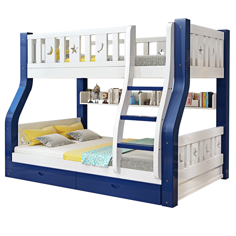 5V上下铺双层床两层上下床全实木成人小户型儿童双人床子母床高低,淘宝优惠券,粉丝福利购,淘宝优惠卷