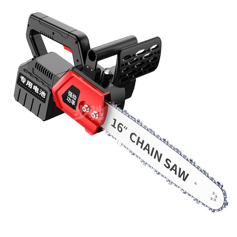充电式12/16寸电动锂电锯家用电链锯大功率木工伐木锯,淘宝优惠券,粉丝福利购,淘宝优惠卷