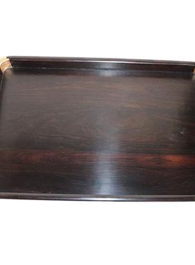 木制托盘实木托盘拓香盘文盘都黑檀盘红酸枝承木托盘创意欧式托盘